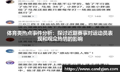 体育类热点事件分析：探讨近期赛事对运动员表现和观众热情的影响